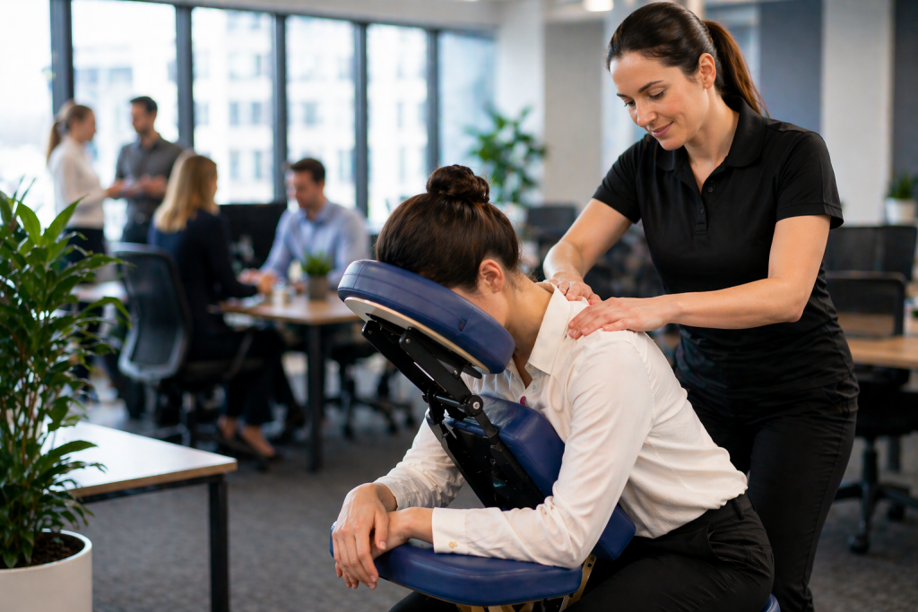 What Is a Chair Massage and Why Offices Are Adopting It