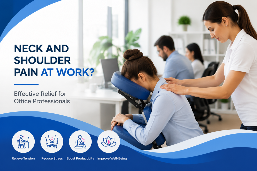 Why Office Workers Experience Neck and Shoulder Pain More Often (And How to Find Relief)