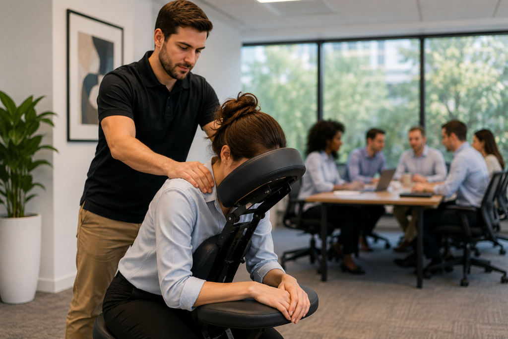 How to Plan a Workplace Massage Day for Your Office